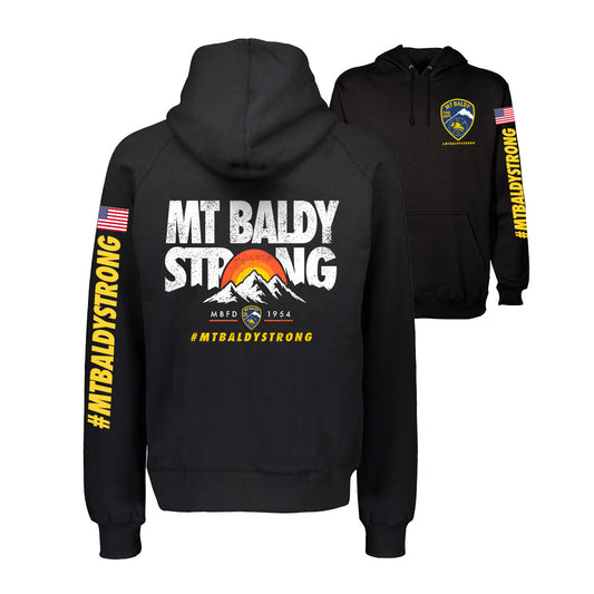 Mt Baldy Strong Sunrise Hoodie