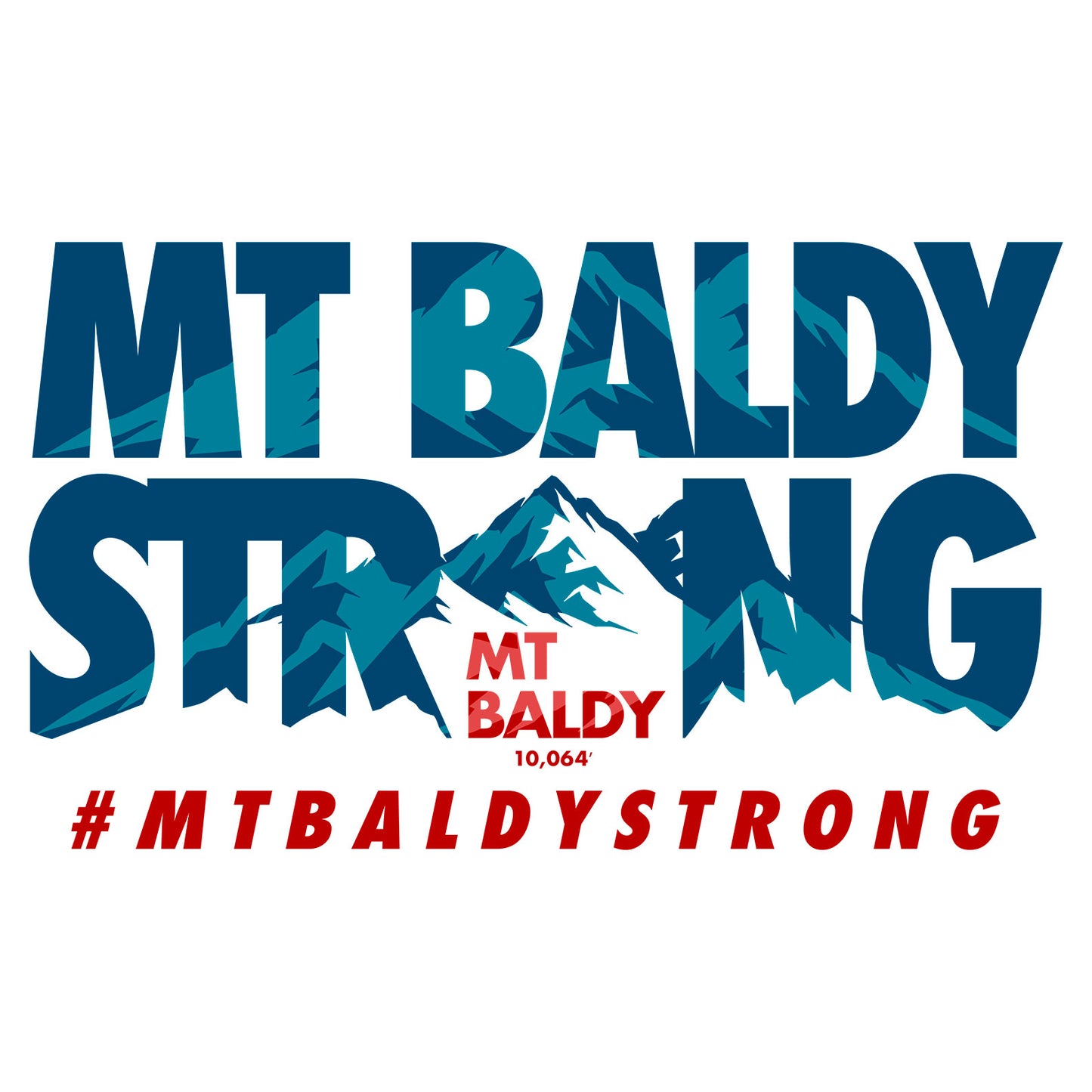 Mt Baldy Strong White Peaks Long Sleeve