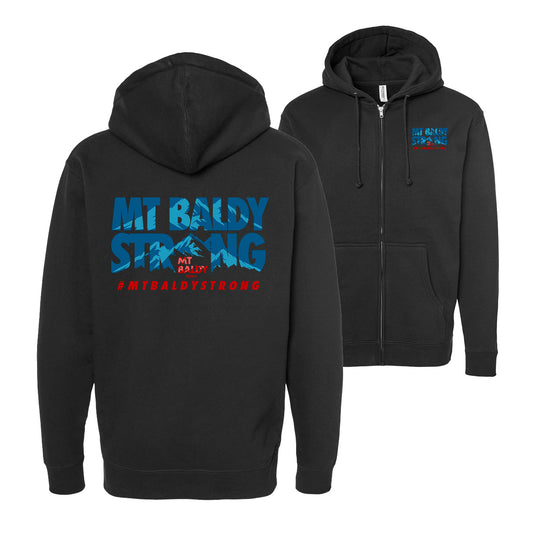 Blue Peaks Heavyweight Zip-Up Hoodie